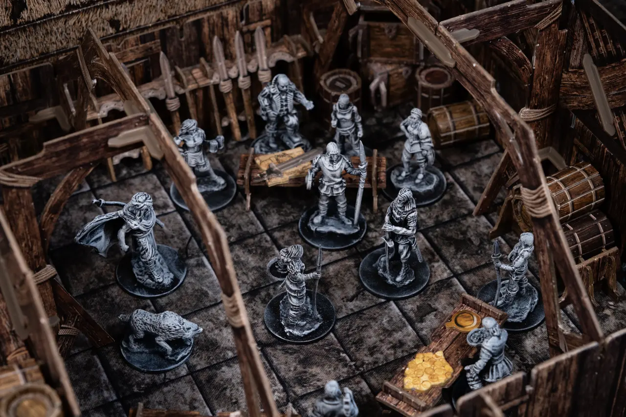 Duel between Mona and Bas, overseer of Cindermeet